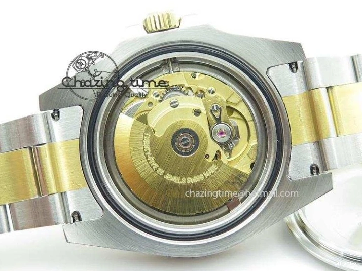 MiroTime 0212 Submariner 116613 LN SS YG Noob Best Edition Black Dial & Bezel On SS YG Bracelet A StreetReady 4018